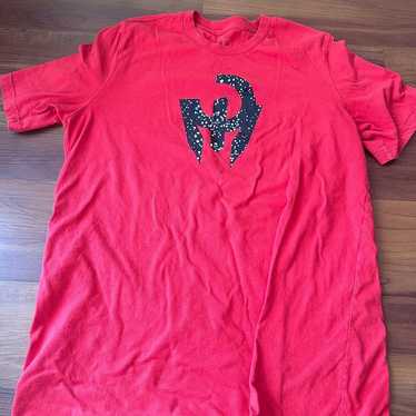 Men's Adidas Red Amplifier Tee - image 1