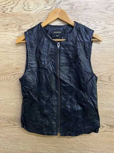 Designer - Georges Rech Vest Leather Jacket