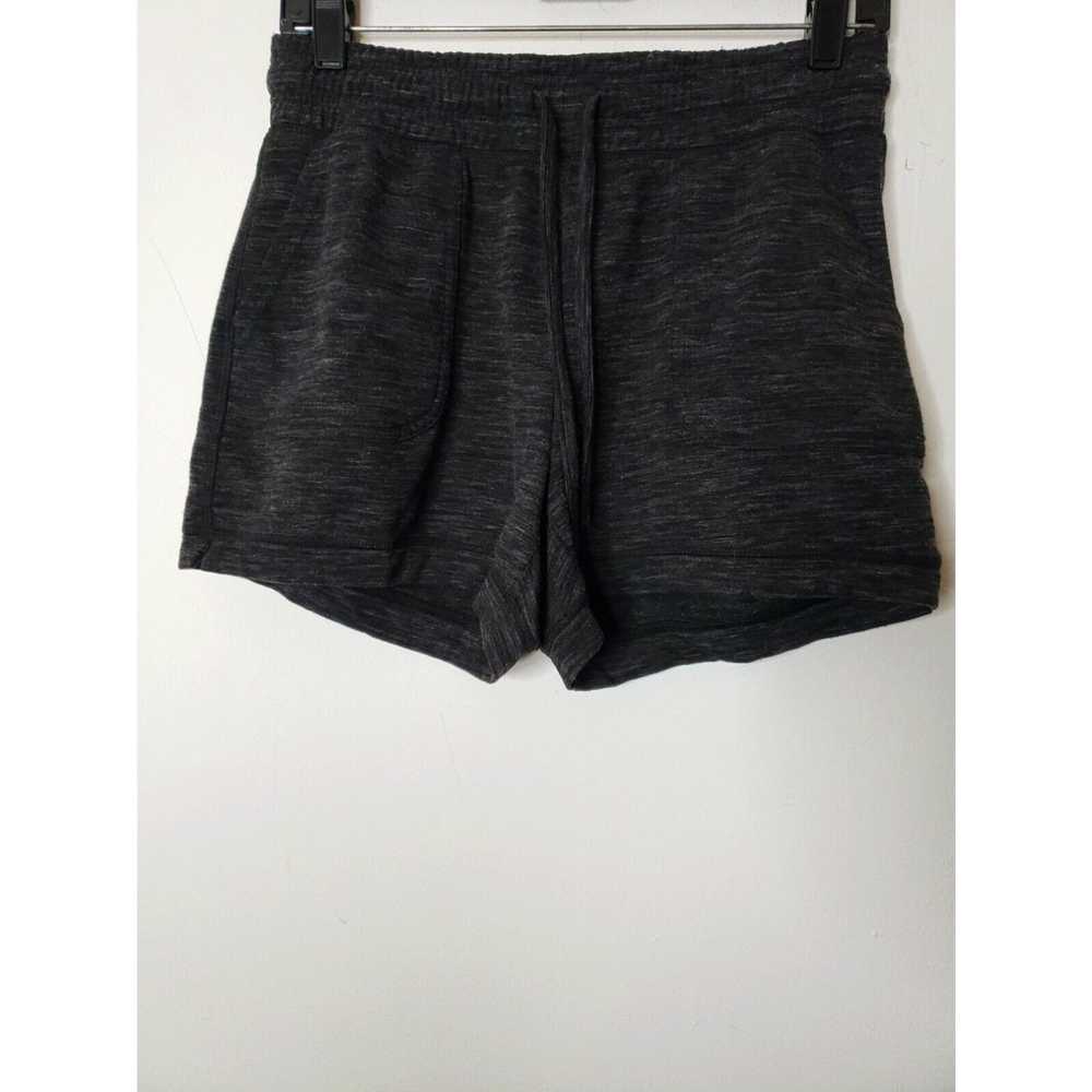 Vintage 32 Degrees Cool Women's Fleece Shorts Bla… - image 2