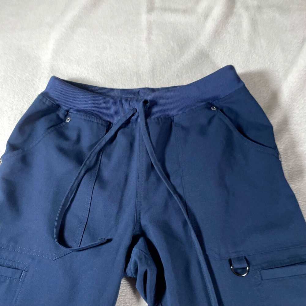 Dickies Dickies Scrubs Pants Womens Small Blue Ca… - image 3