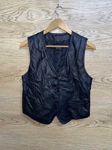 Tokyo - Vintage OAT’S COWHIDE LEATHER VEST JACKET