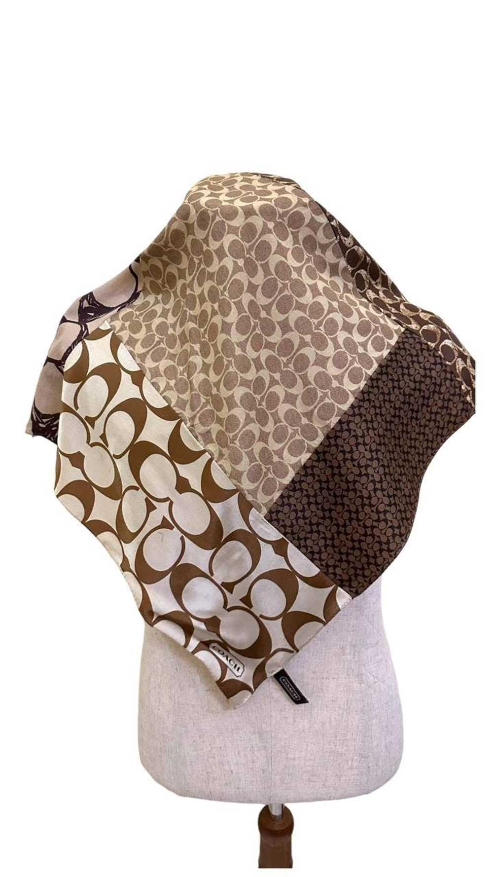 Coach - Coach Silk Scarf / Handkerchief - image 1