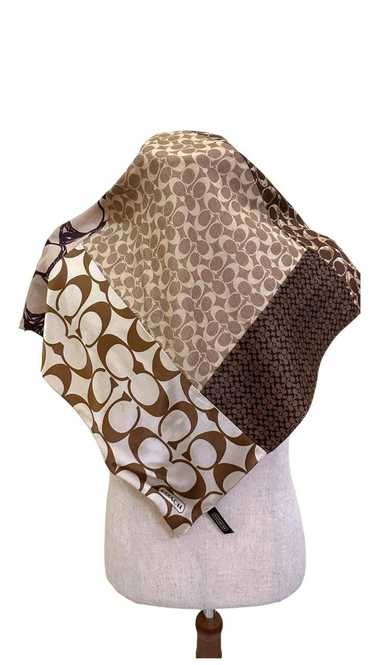 Coach - Coach Silk Scarf / Handkerchief - image 1