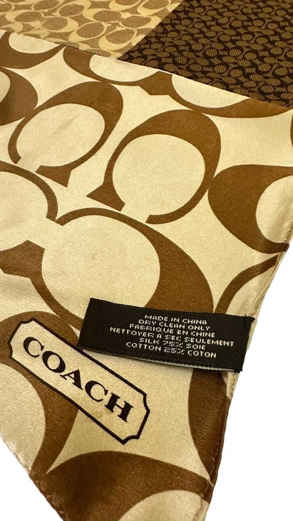 Coach - Coach Silk Scarf / Handkerchief - image 5