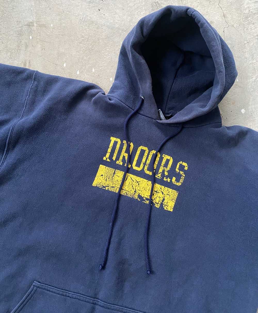 Dc - VINTAGE 90s DROORS SKATEBOARDING HOODIE - image 2