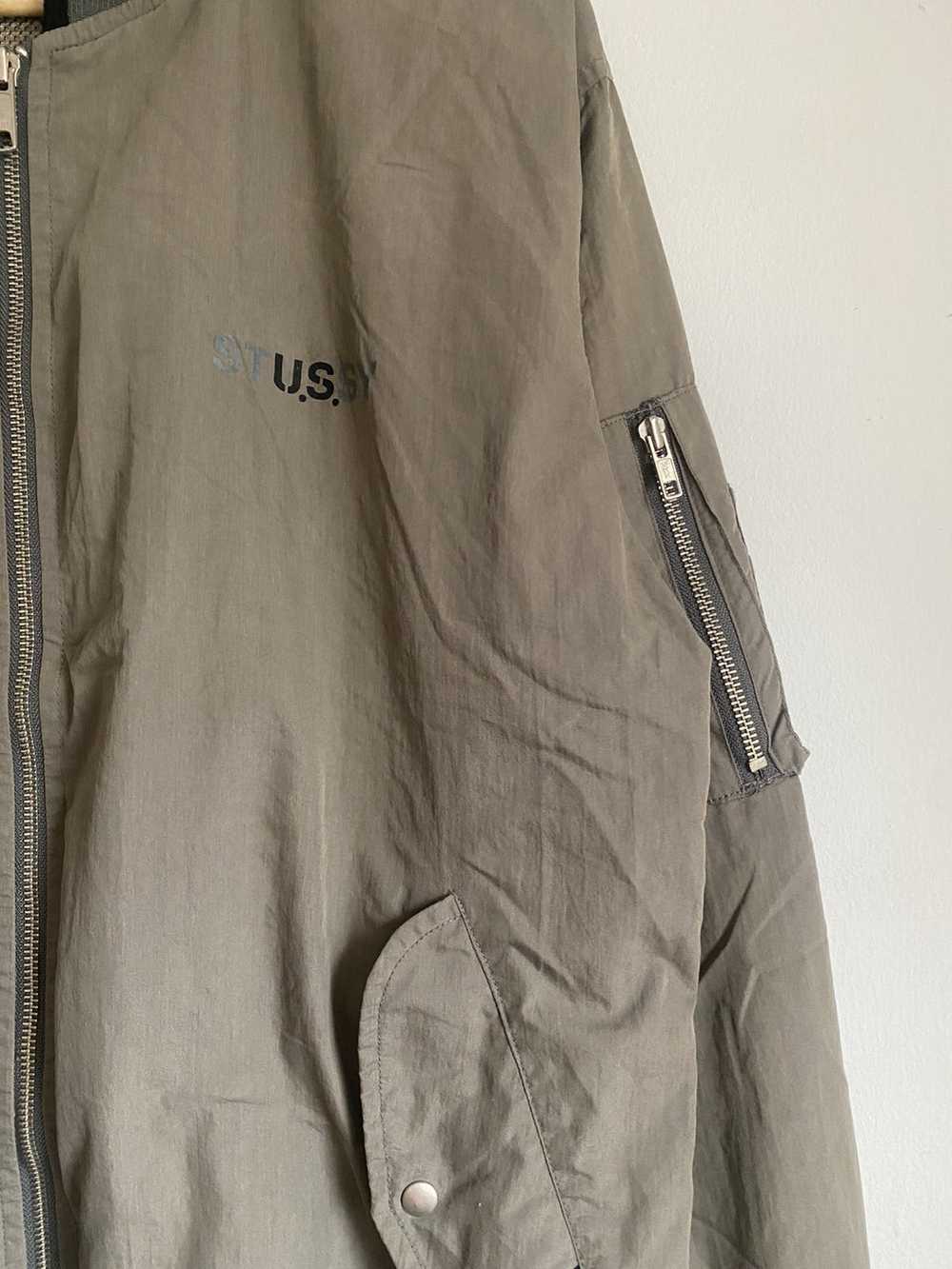 Stüssy VINTAGE STUSSY x SURPLUS BOMBER JACKET - image 5