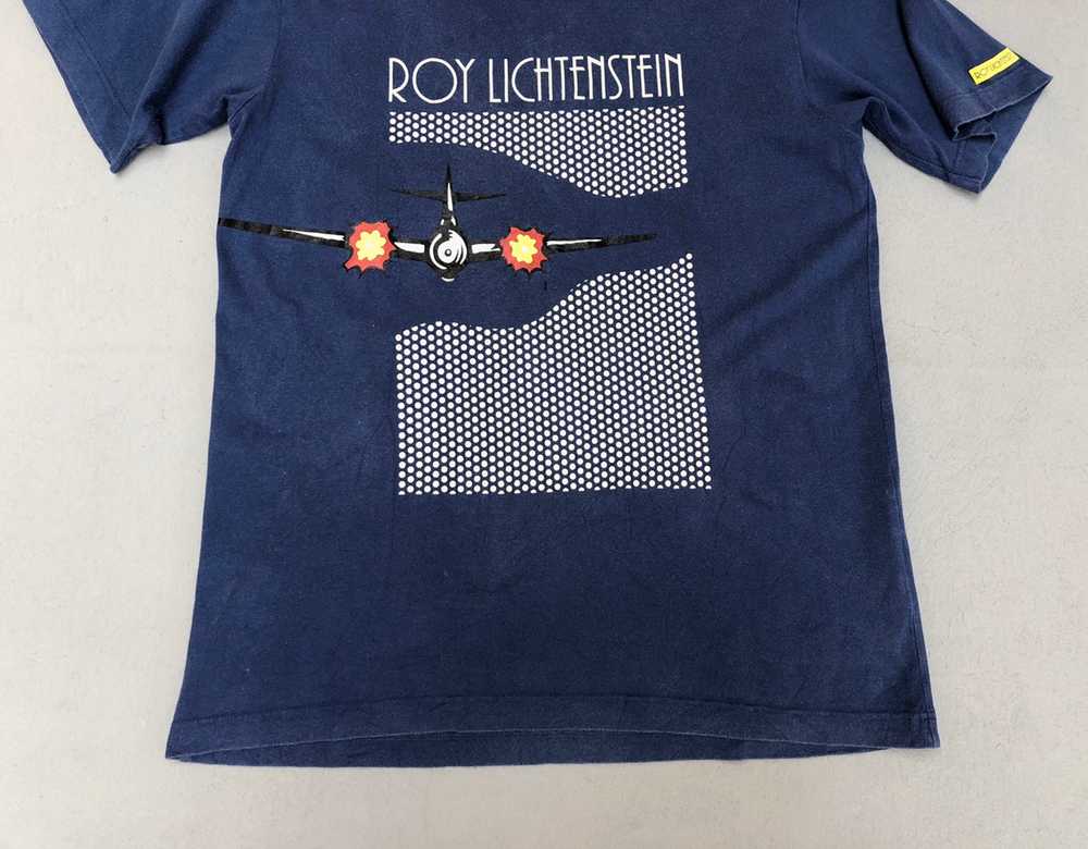Art - Vintage Roy Lichtenstein Fighter Jets Tshirt - image 4