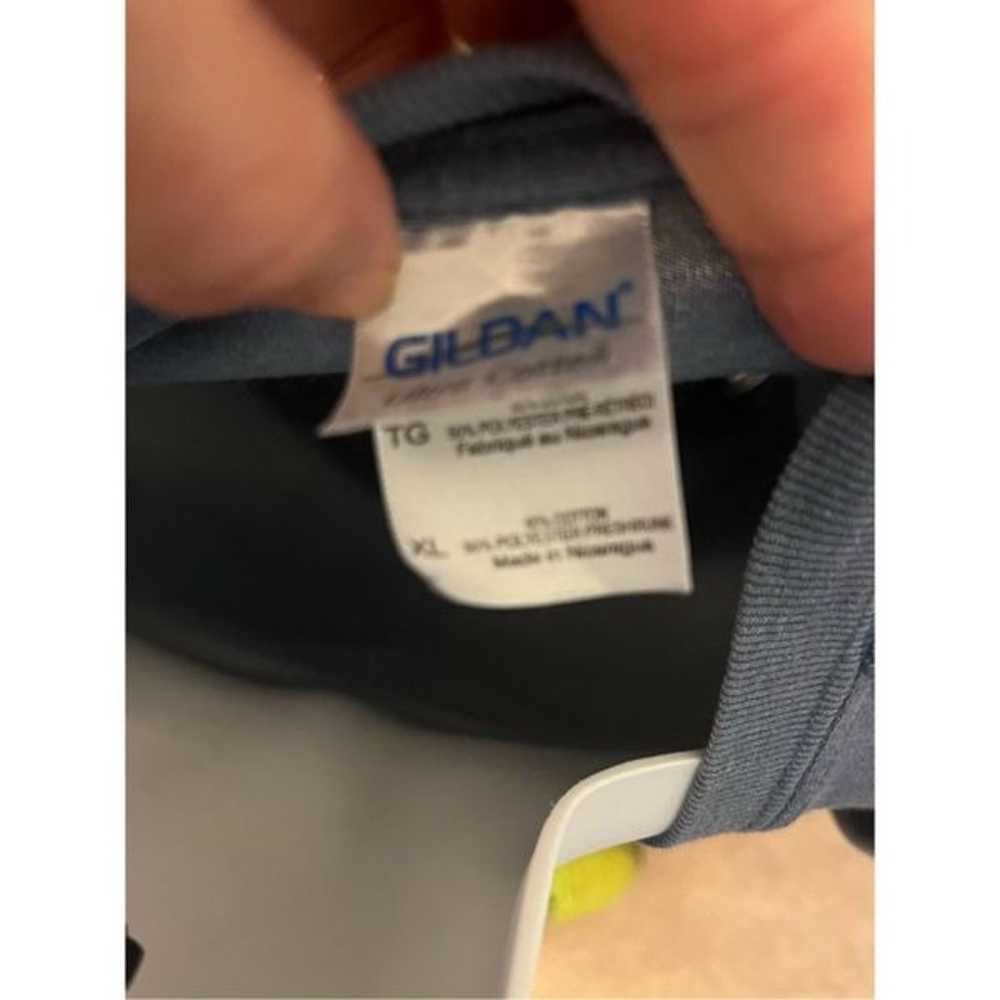 Gildan Light Gray Blue #Rodeo T-Shirt. Size XL - image 2