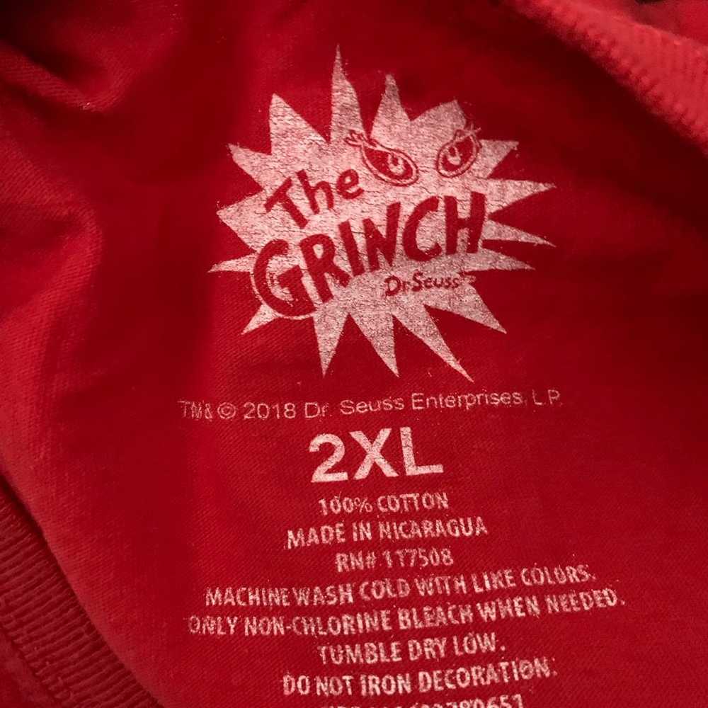 Grinch  men’s T-shirt  2X - image 3