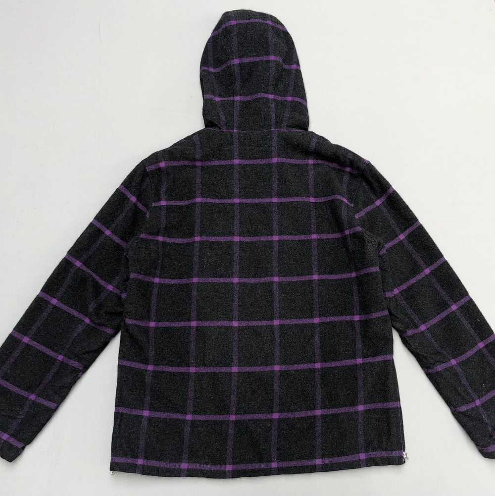 Paul Smith Plaid Tartan Hooded Wool Jacket - image 7