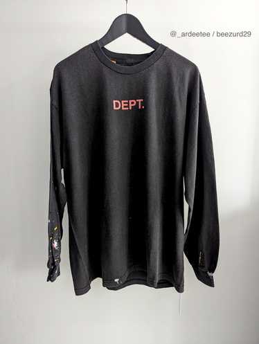 Gallery Dept. - *NWT* PAINTED BLACK/PINK LOGO LONG