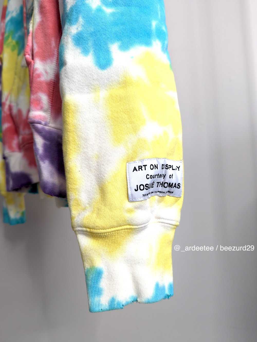 Gallery Dept. - *NWT* TIE DYE DISTRESSED PEACE HO… - image 4