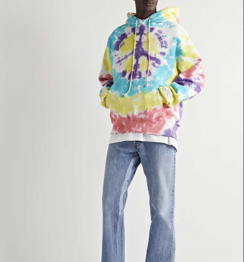 Gallery Dept. - *NWT* TIE DYE DISTRESSED PEACE HO… - image 9