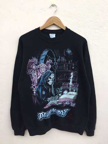 Vintage - 1994 Alchemy Gothic Vintage Sweatshirt … - image 1