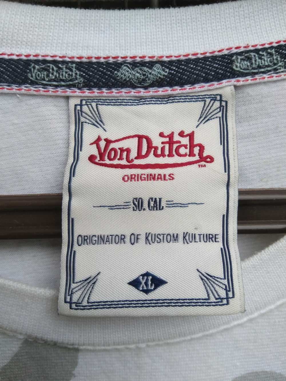 Rare - VON DUTCH AUTHENTIC ALL OVER PRINT 🔥RARE�… - image 7