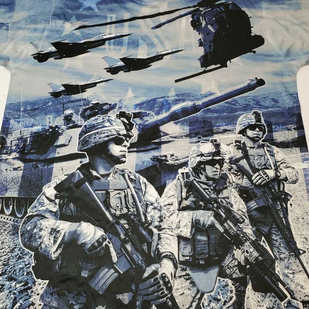 Mens Military Shirt Short Sleeve Performance Medi… - image 5