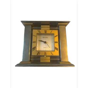 Bulova bulova desk clock color: silver size: os - image 1