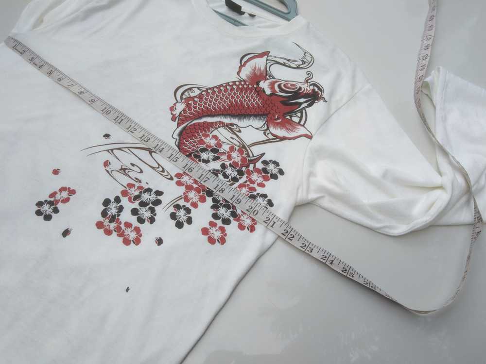 Japanese Brand - VINTAGE KOI FISH SUKAJAN SHIRT - image 11