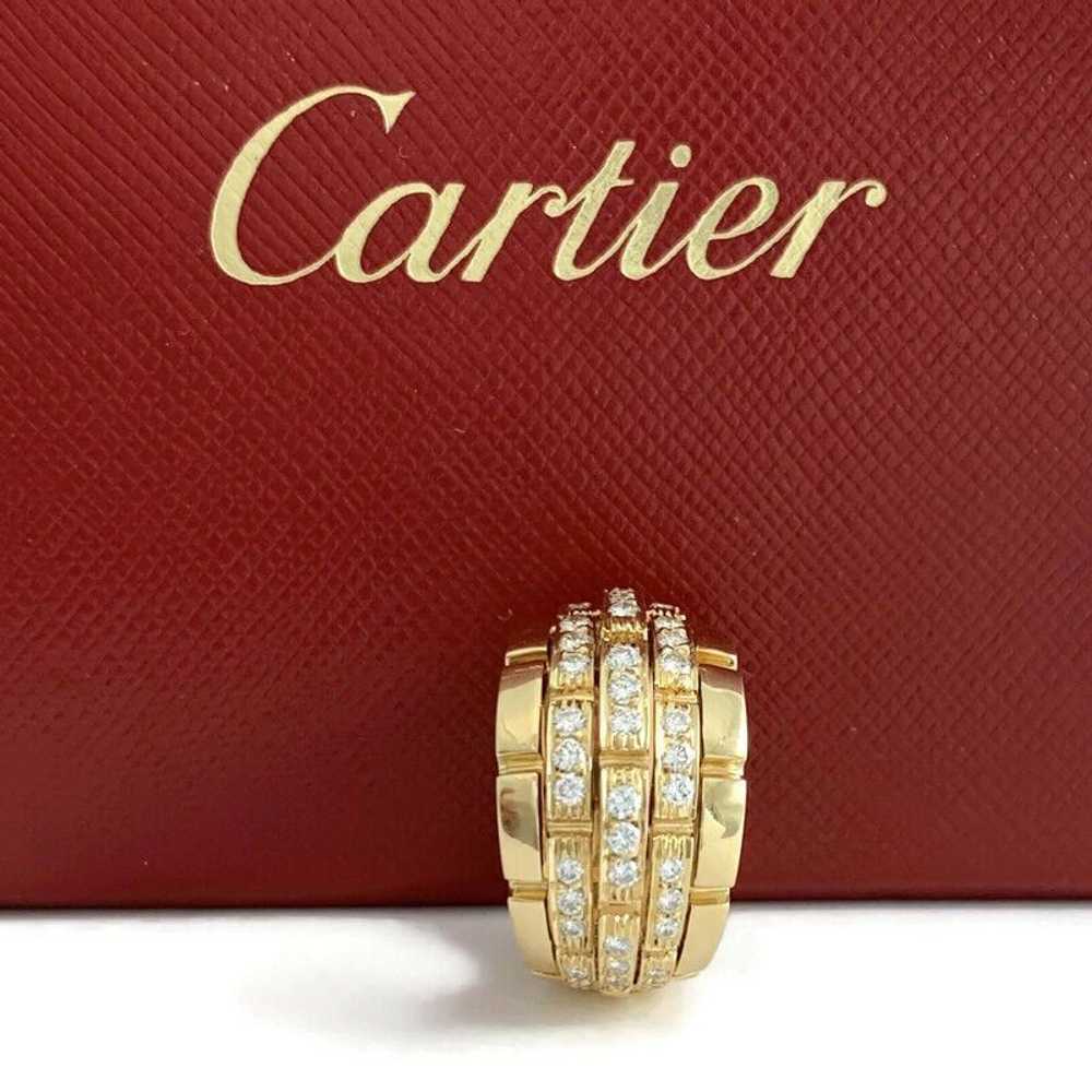 Cartier 5-Row Maillon Panthere One Single Diamond… - image 1