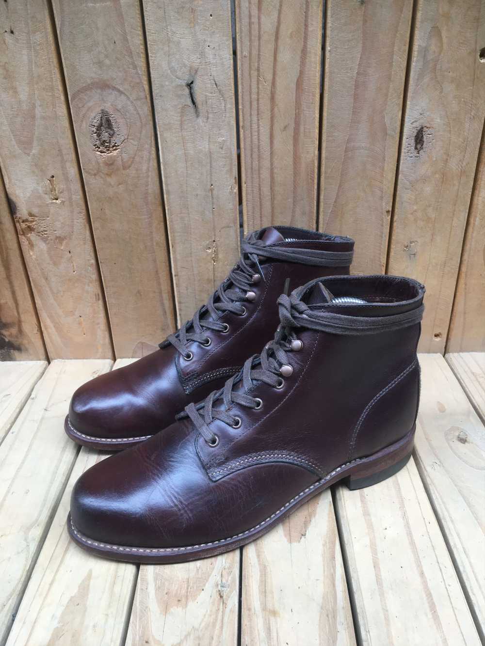 Wolverine Wolverine 1000 Miles Brown Leather Boot… - image 11