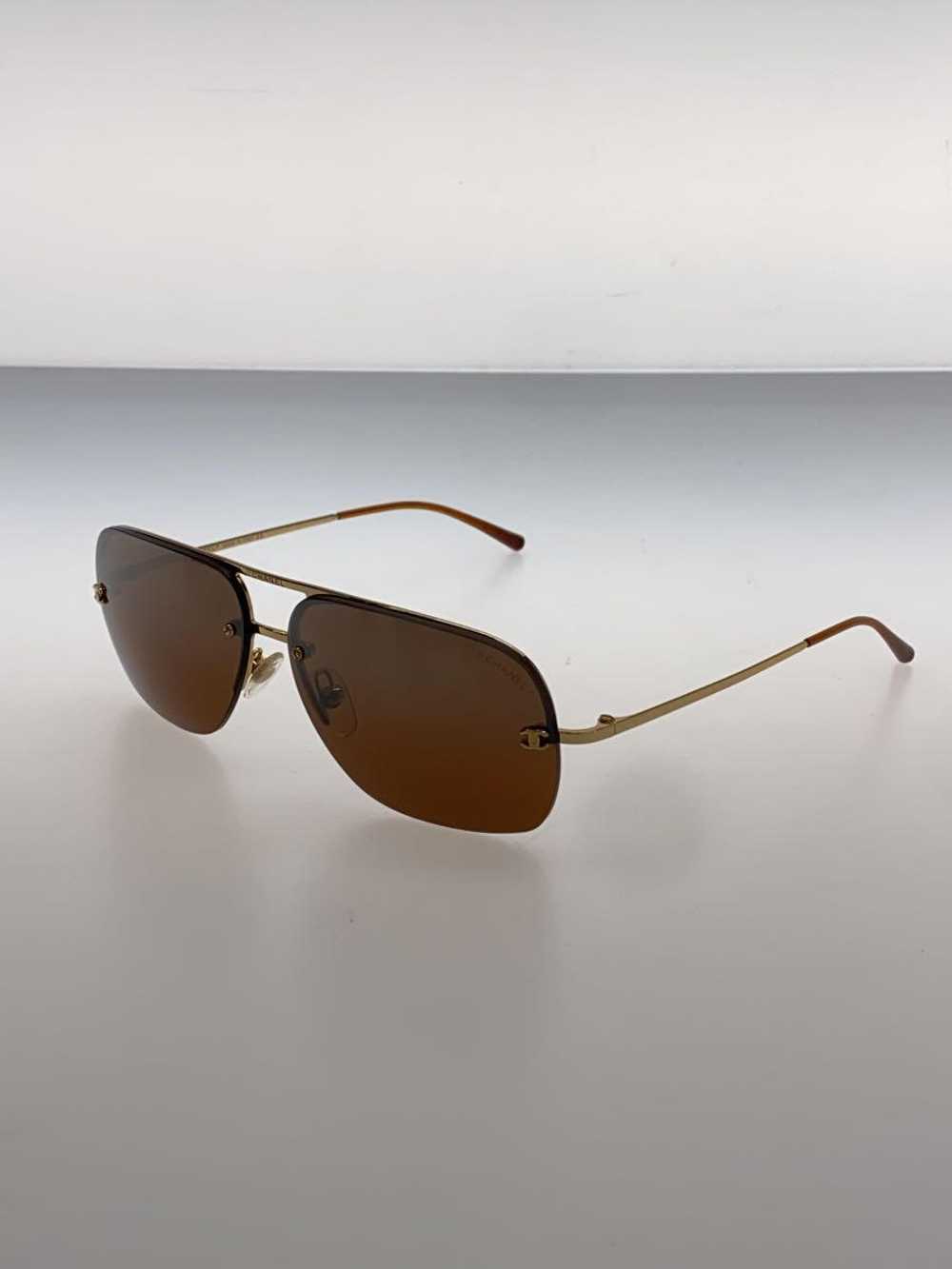 Used Chanel Sunglasses/Teardrop/Gld/Brw/Ladies/40… - image 2