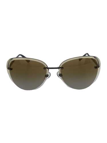 Used Chanel Sunglasses/Teardrop/Titanium/Brw/Brw/L