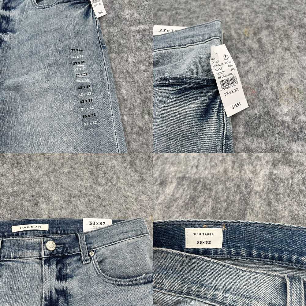 Pacsun Pacsun Mens Slim Taper Denim Jeans Size 33… - image 4
