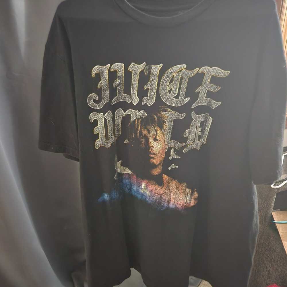 999 Club Juice Wrld World Merch Rap Tee T Shirt M… - image 1