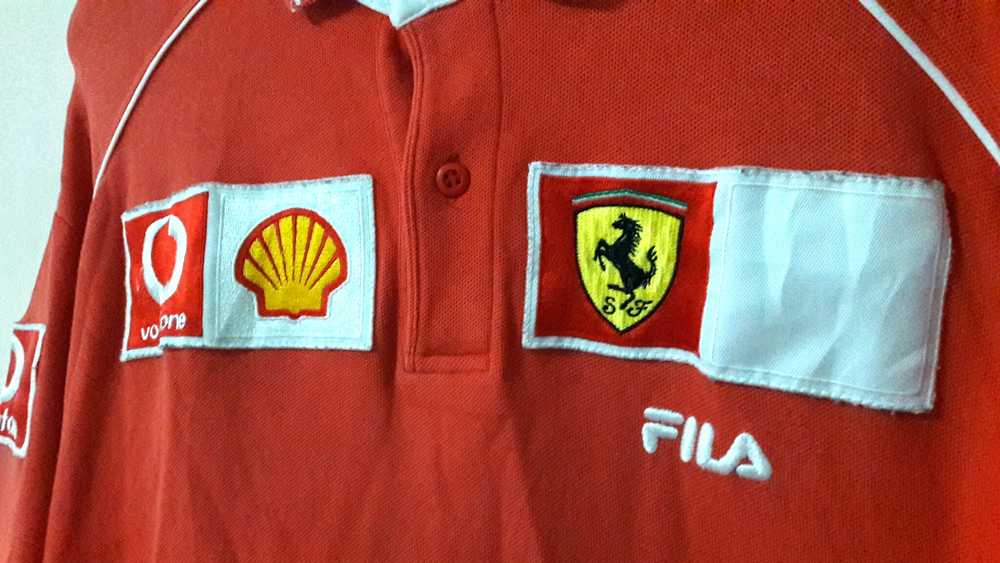 PUMA Fila - vintage Fila X Ferrari X Shell X Voda… - image 5