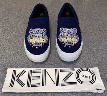 KENZO Kendo K-Skate Tiger Towel Slip-Ons - NWT - image 1