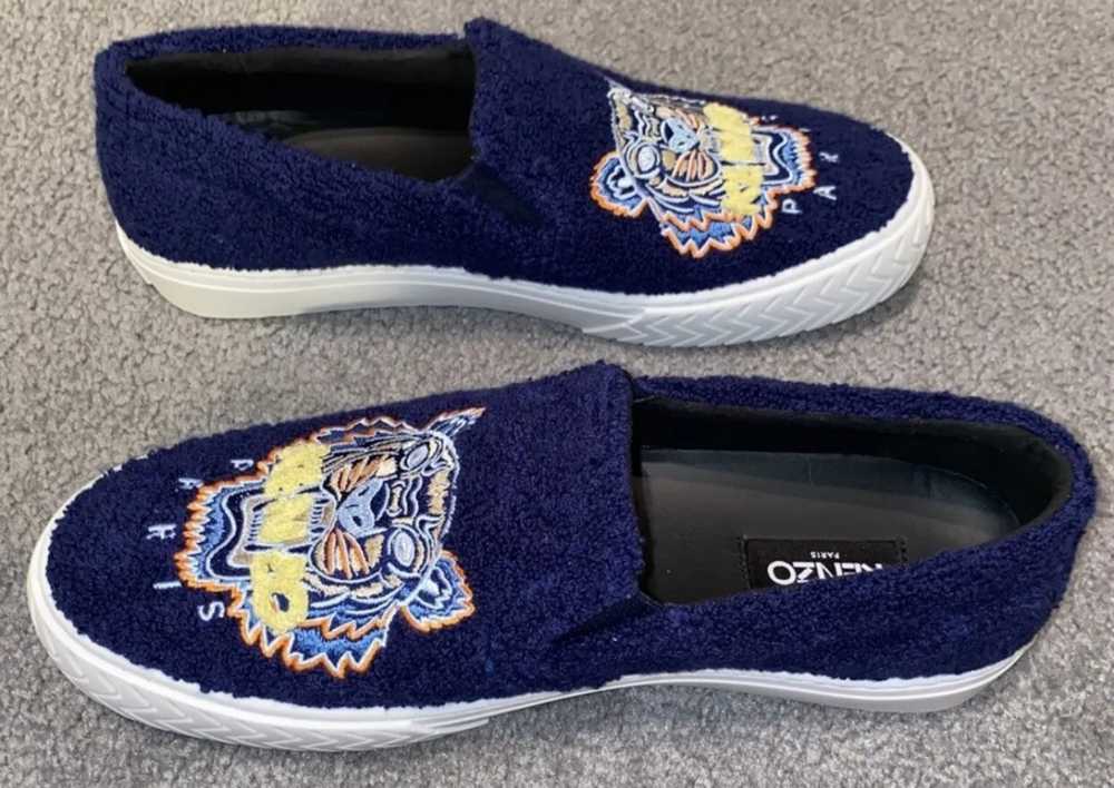 KENZO Kendo K-Skate Tiger Towel Slip-Ons - NWT - image 3