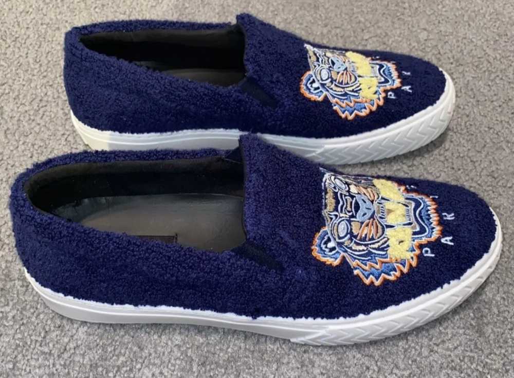 KENZO Kendo K-Skate Tiger Towel Slip-Ons - NWT - image 4