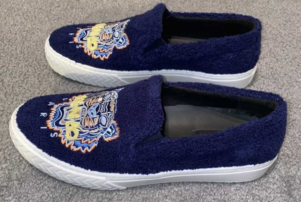 KENZO Kendo K-Skate Tiger Towel Slip-Ons - NWT - image 5