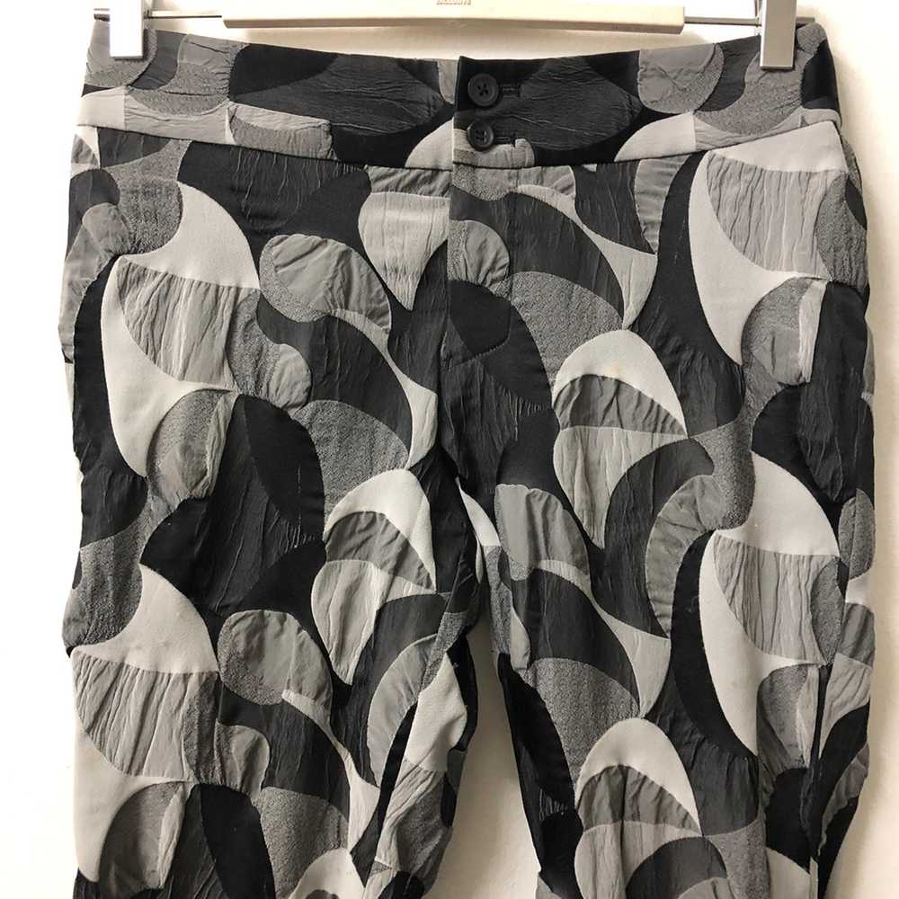 Issey Miyake - Issey Miyake camo mix fabric pants - image 4