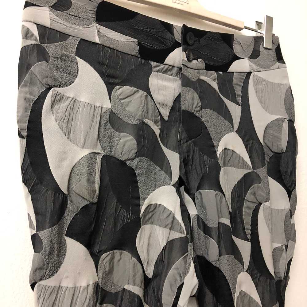 Issey Miyake - Issey Miyake camo mix fabric pants - image 7