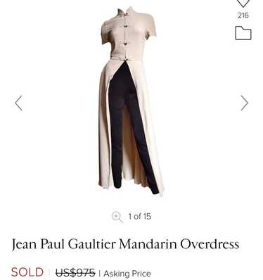 Jean Paul Gaultier Archive JPG mandarin overdress - image 1