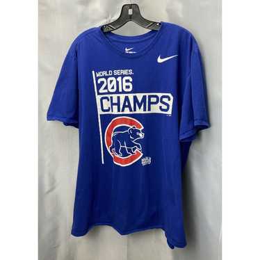 Chicago Cubs Nike Tshirt MLB Baseball Mens 2XL - image 1