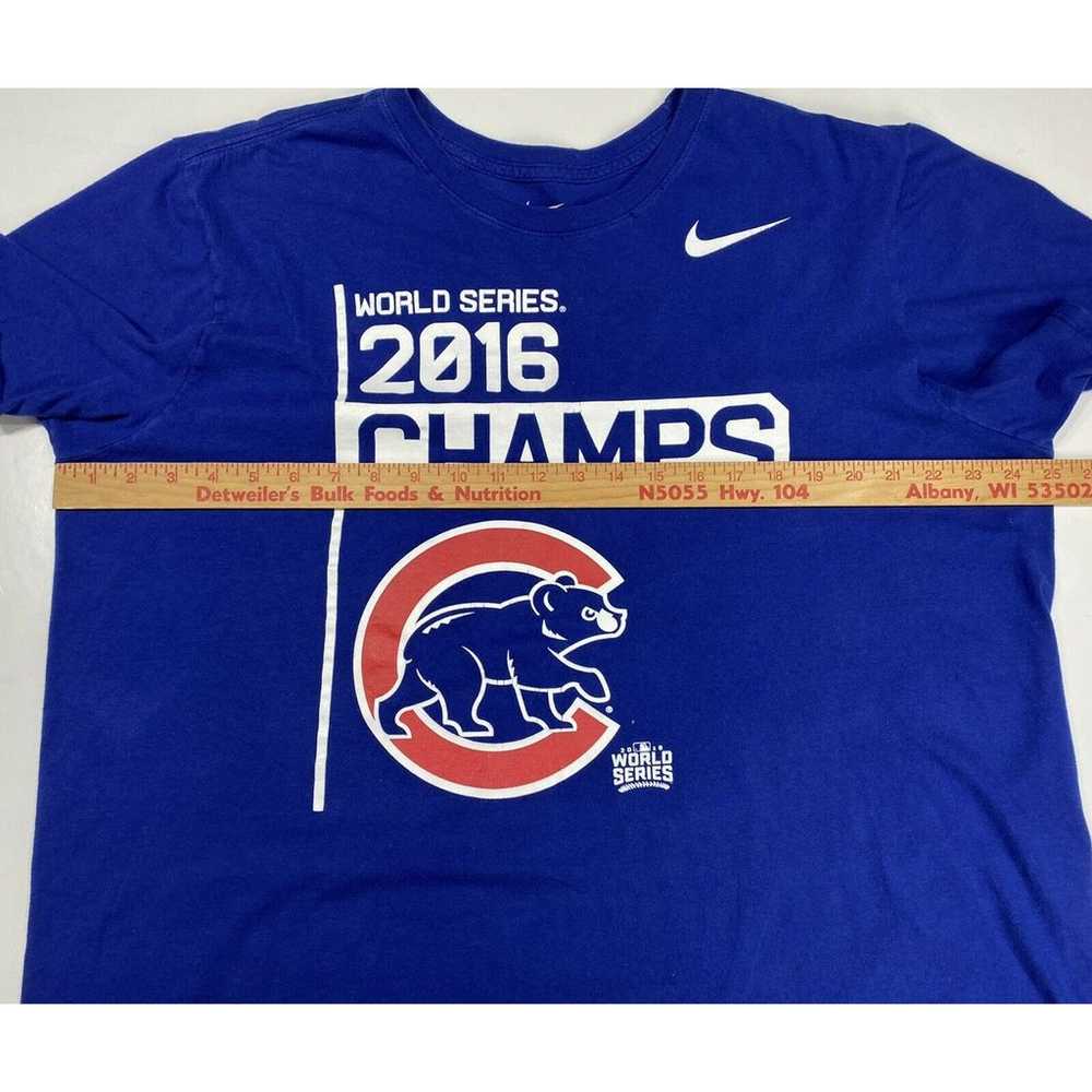 Chicago Cubs Nike Tshirt MLB Baseball Mens 2XL - image 3