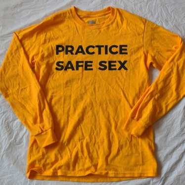 Danny Duncan Official Practice Safe Sex Yellow Lo… - image 1