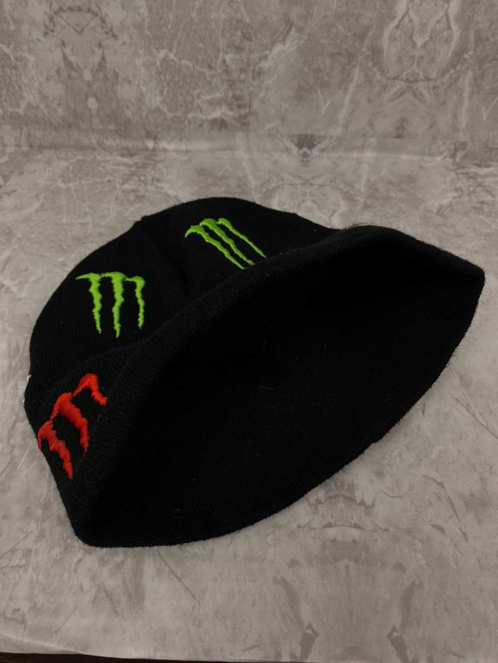 Vintage - Monster energy beanie multi logo hat vi… - image 3