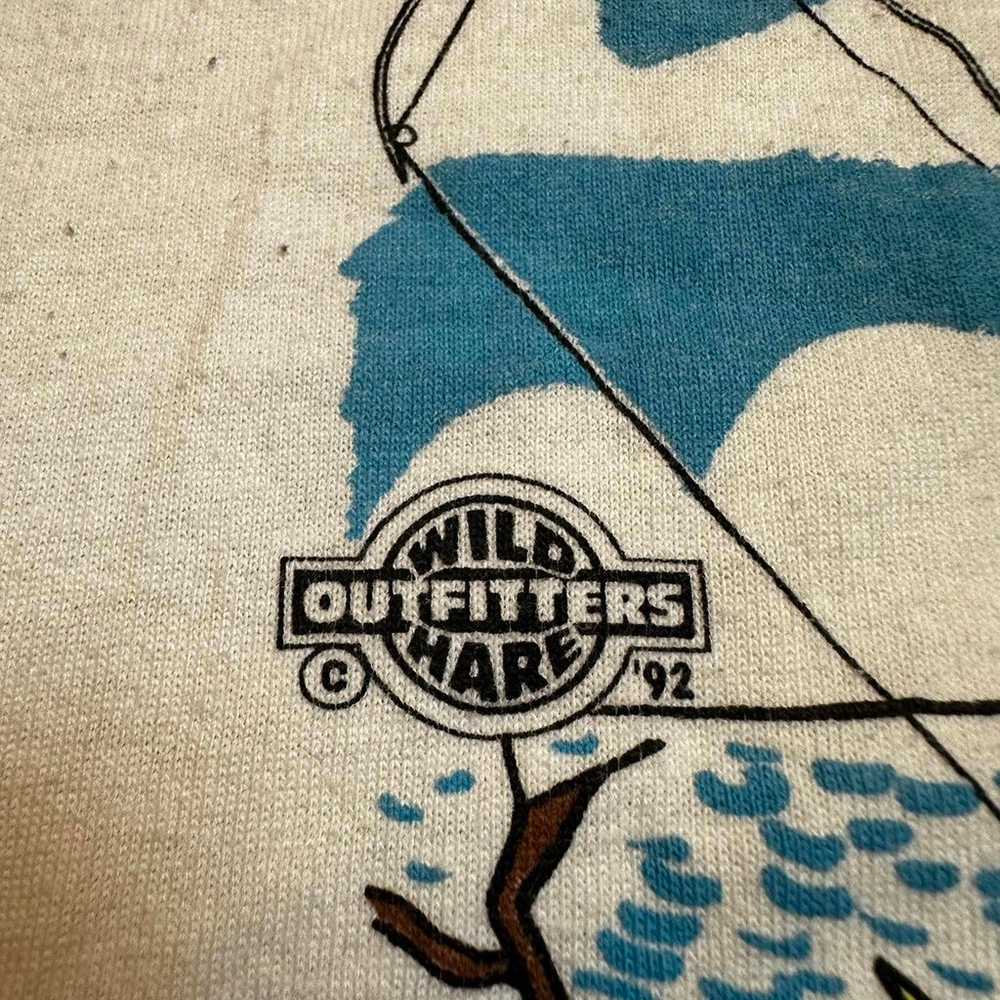 Vintage Funny Fishing Single Stitch T-shirt - image 3
