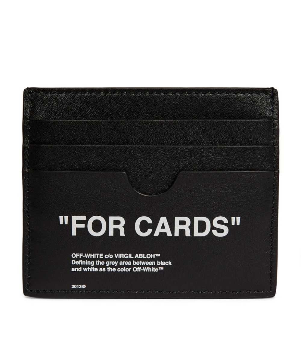 Off-White Leather Card Holder - image 1