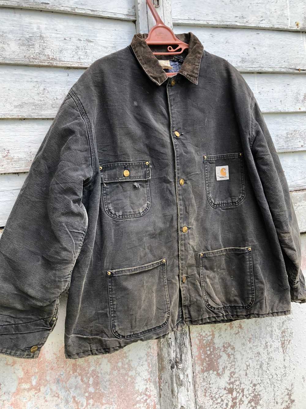 Vintage - Vintage Distressed Carhartt Blanket Lin… - image 3