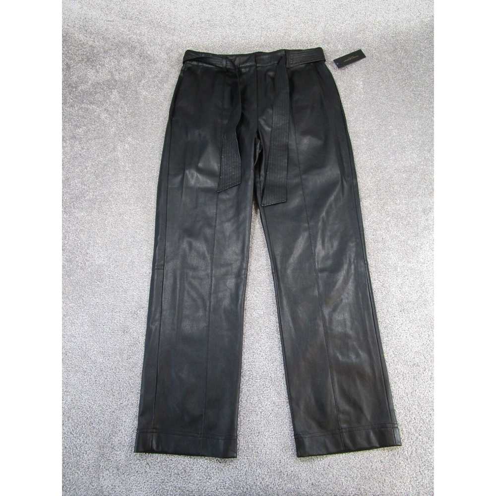 Donna Karan Donna Karan Pants Womens 10 Black Fau… - image 1