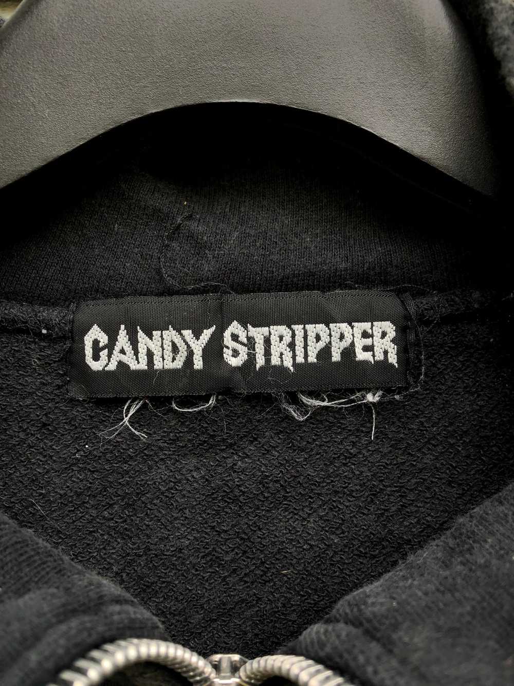 Japanese Brand - Candy Stripper SS Cotton Track T… - image 10