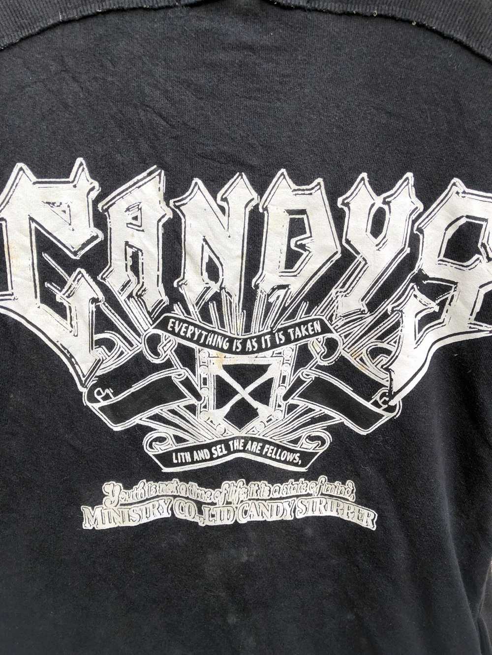 Japanese Brand - Candy Stripper SS Cotton Track T… - image 6