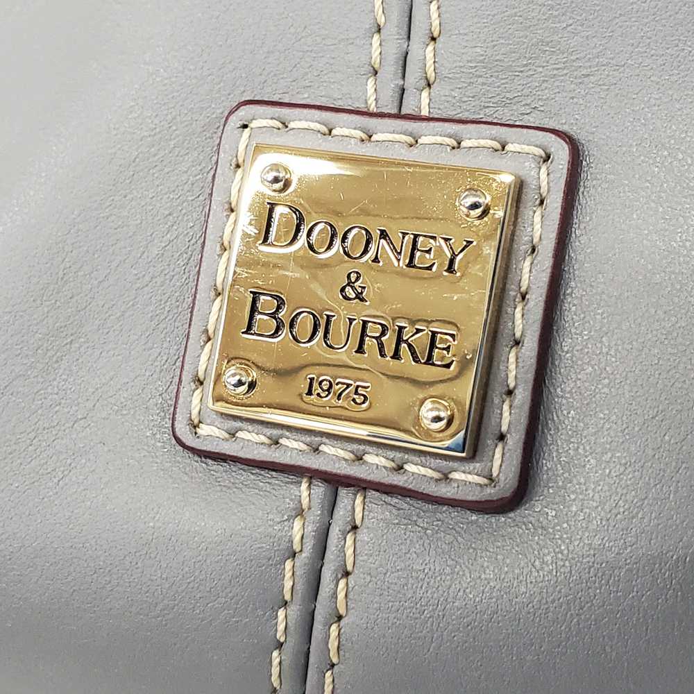 Dooney & Bourke Wexford Gray Leather Trixie Cross… - image 2