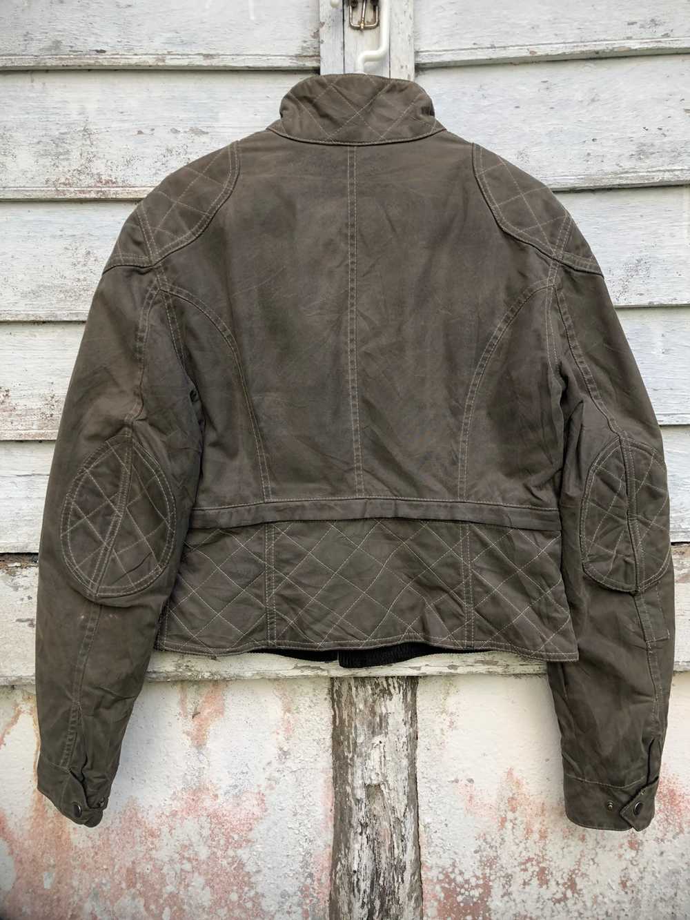 Belstaff Bellstaff Moto Racer Cropped Waxed Jacket - image 5