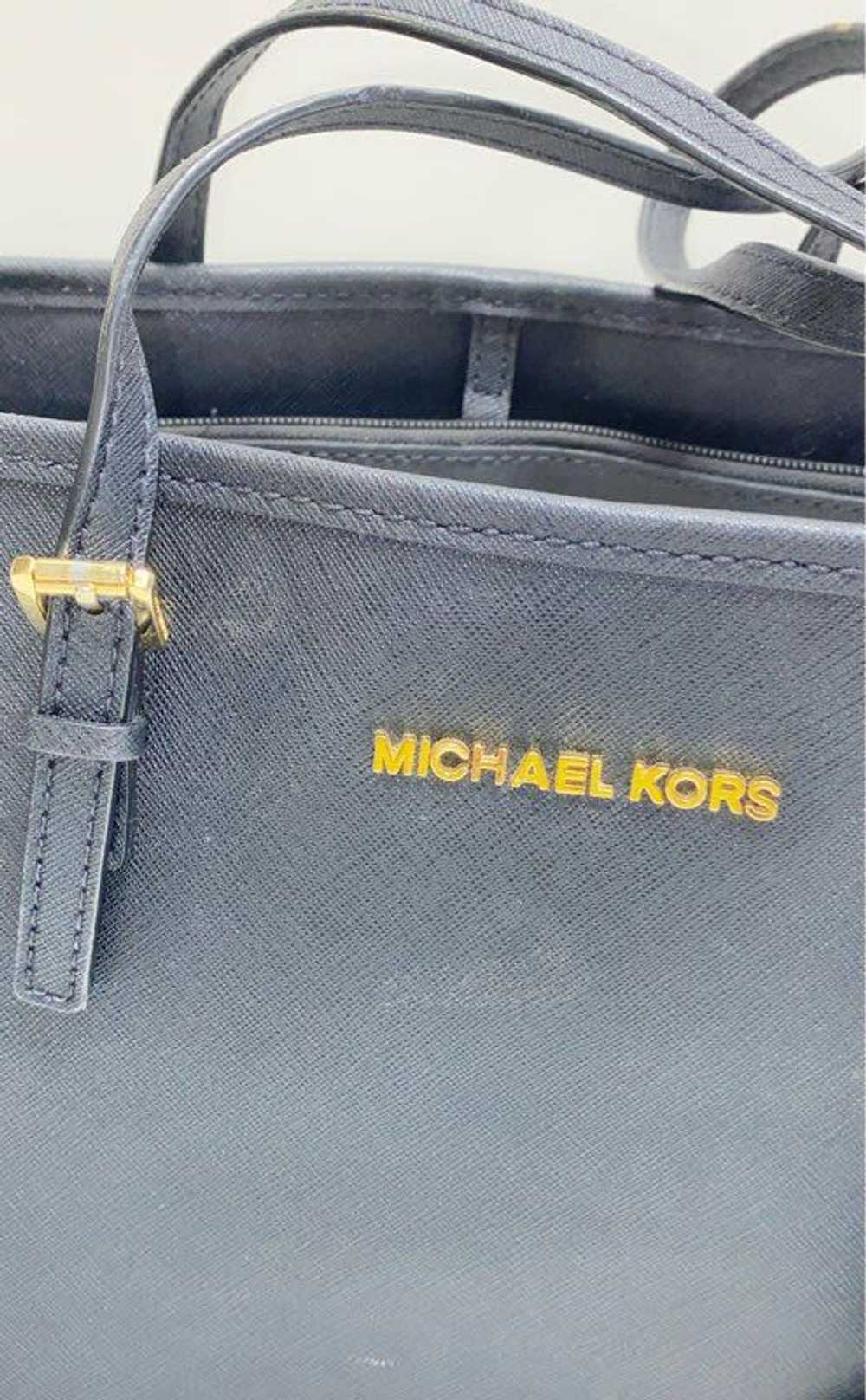 Michael Kors Saffiano Leather Jet Set Travel Tote… - image 6