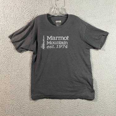 Marmot Marmot Shirt Mens Gray Large T-shirt Crew … - image 1